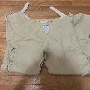 Vintage Da Nang Cargo Style Pants  in Khaki large